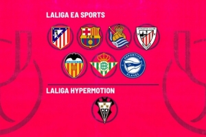 马卡:国王杯8强下周一抽签,淘汰皇马的阿尔瓦塞特是唯一西乙队