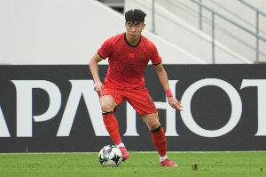 王钰栋:能够晋级因为全队都很团结 战乌兹别克斯坦全队都有信心