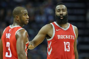 哈登在部分球队个人数据排名：多项数据居各队队史前列