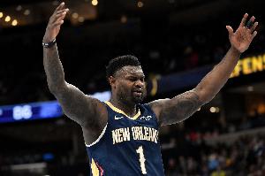 锡安还在提款！海兰德三分反超 锡安强打戈贝尔2+1再度反超2分！