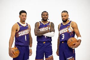 明日主场迎战76人！太阳更新伤情：布克、杰伦·格林皆出战成疑